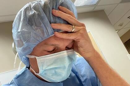 La foto con la que Carter se dirigió a su audiencia en un complejo momento de la vida de su familia