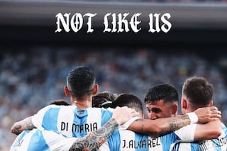 La selección argentina le respondió a Drake, que había apostado US$ 300.000 a favor de Canadá