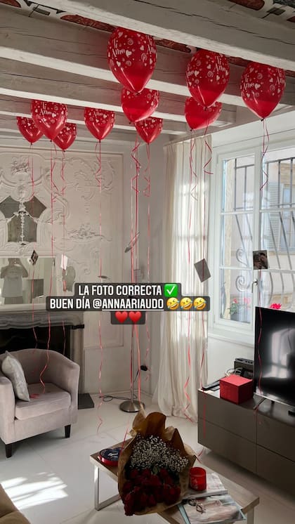 "La foto correcta" escribió Musso junto a la foto con la que enmendó su error