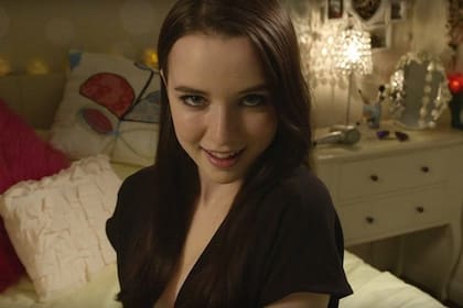 La foto de "Jess21xox" que fue la cara de una campaña de la Agencia Nacional del Crimen de Gran Bretaña alertando de los peligros de realizar videollamadas con desconocidos