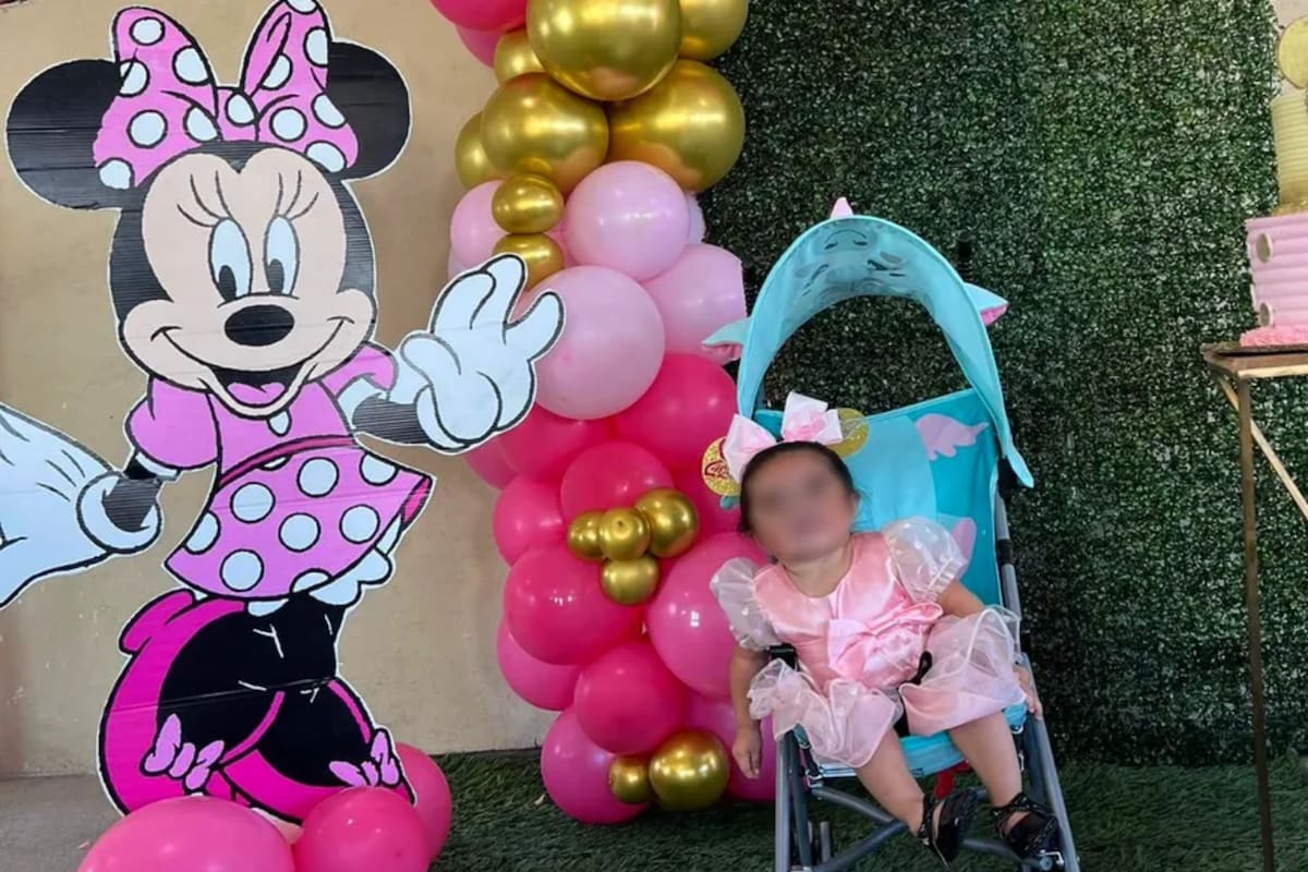 La foto de la cumpleañera en el festejo