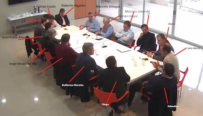 La foto de la denuncia de la AFI durante la gestión de Fernández