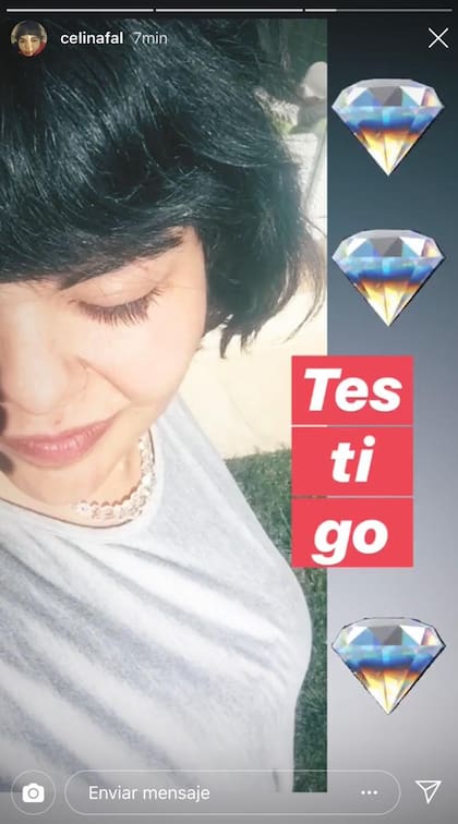 La foto de la hermana de Carolina Fal, una de las testigos de la unión
