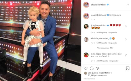 La foto de la polémica. Fuente: Instagram