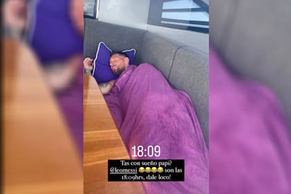 La foto de Lionel Messi que subió Luis Suárez a su historia de Instagram
