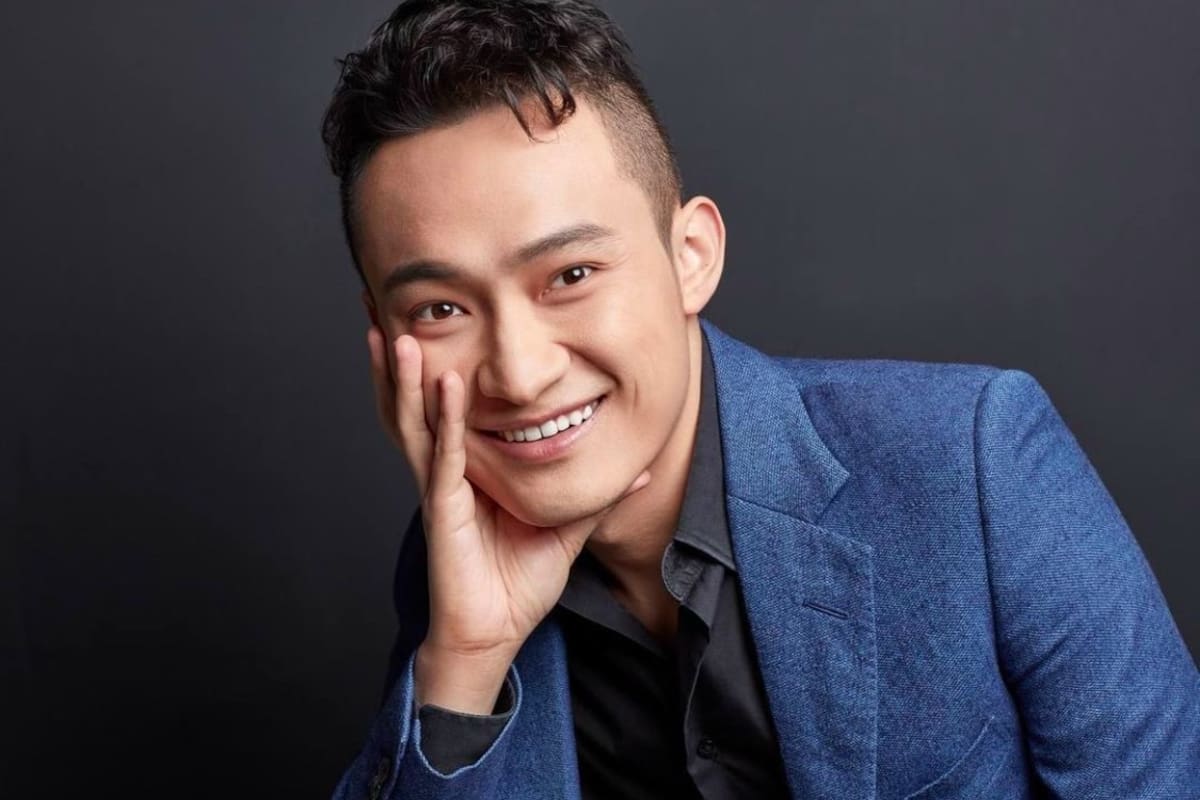 La foto de perfil de Justin Sun en Instagram