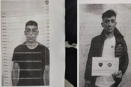 La foto de prontuario de los dos evadidos de la comisaría de Villa Urquiza