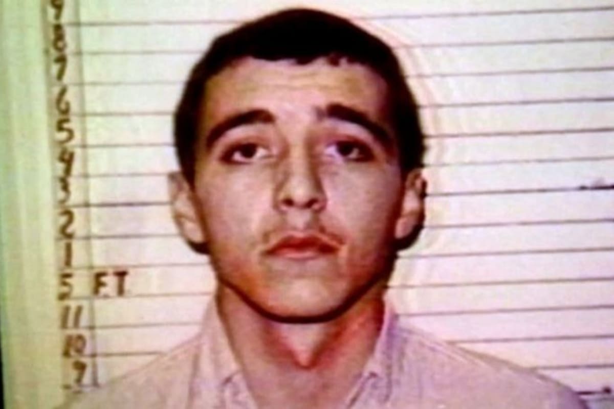 La foto de Smith cuando fue detenido