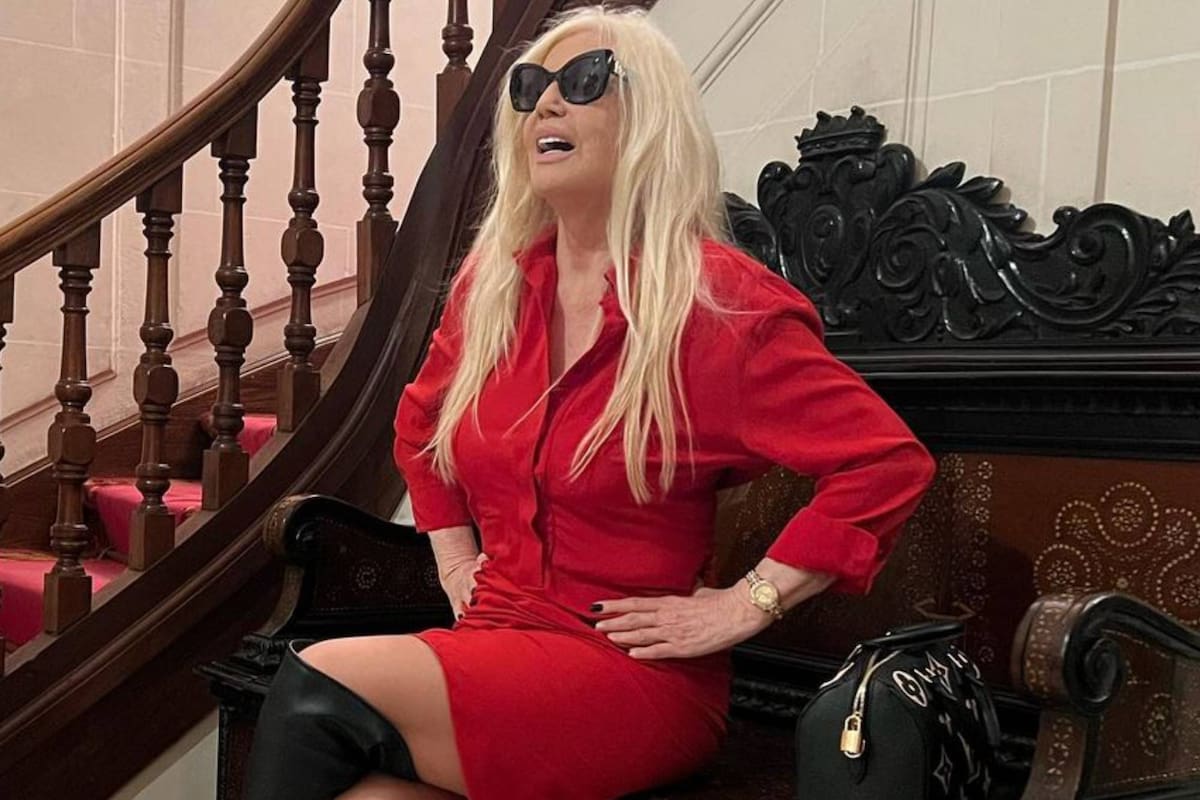 La foto de Susana Giménez que llamó la atención en redes sociales Foto Instagram @gimenezsuok)