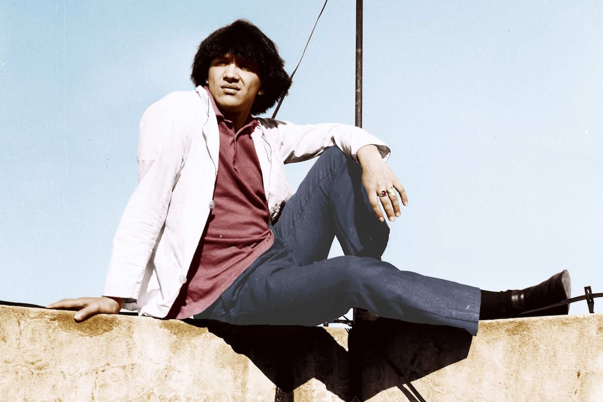 La foto de tapa del disco de Tanguito