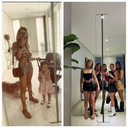 La foto de Tini y sus amigas en la casa de Camila Homs que habría enfurecido a la ex de De Paul (Foto: Instagram)