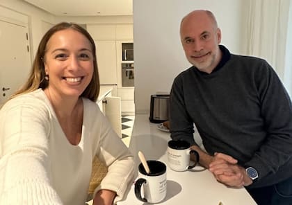 La foto de Vidal y Larreta que molestó a Bullrich