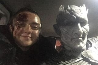 Game of Thrones: la selfie de Arya Stark y el Rey de la noche