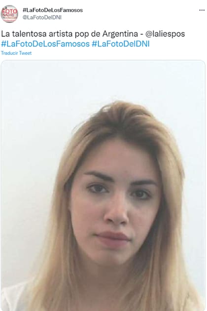 La foto del DNI de Lali Espósito recorrió las redes en 2015