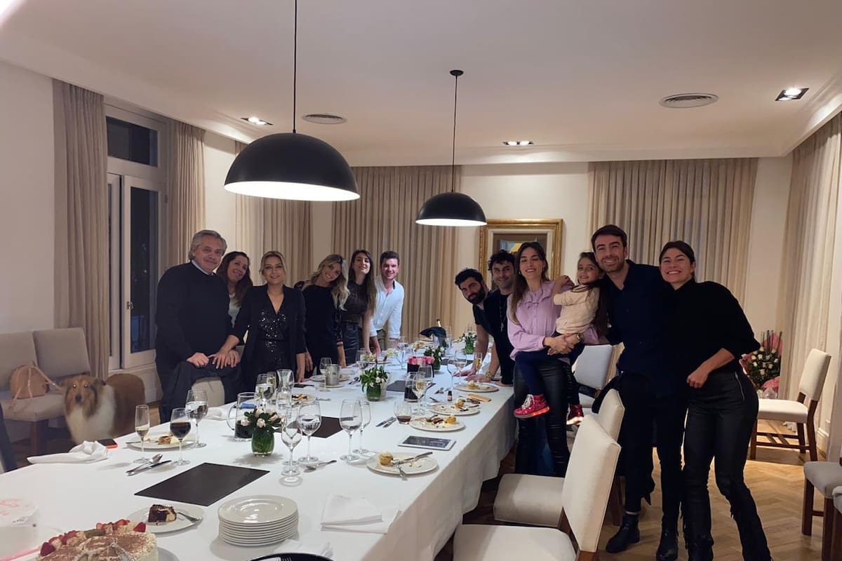 La foto del festejo de cumpleaños de Fabiola Yañez en Olivos