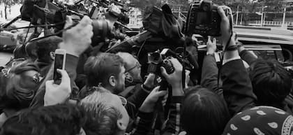 La foto del juicio de Michael Cohen