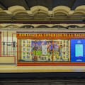 En la Línea A del subte se exhibe la foto de la selección con el reclamo