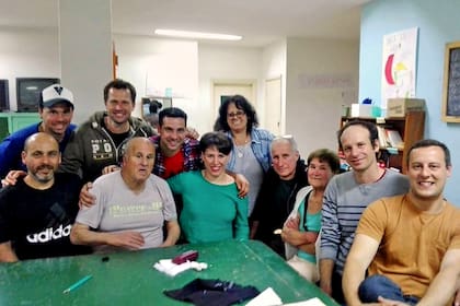 La foto del reencuentro familiar