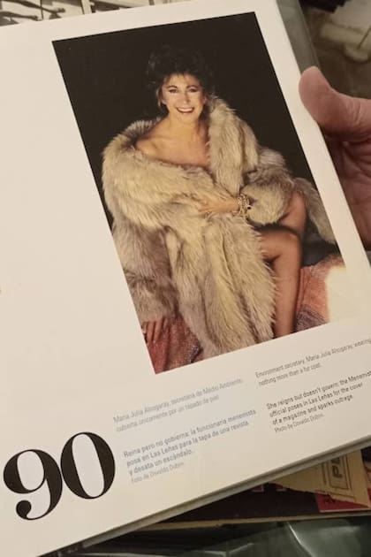 La foto del tapado de María Julia en el libro de los 200 años de la fotografía argentina