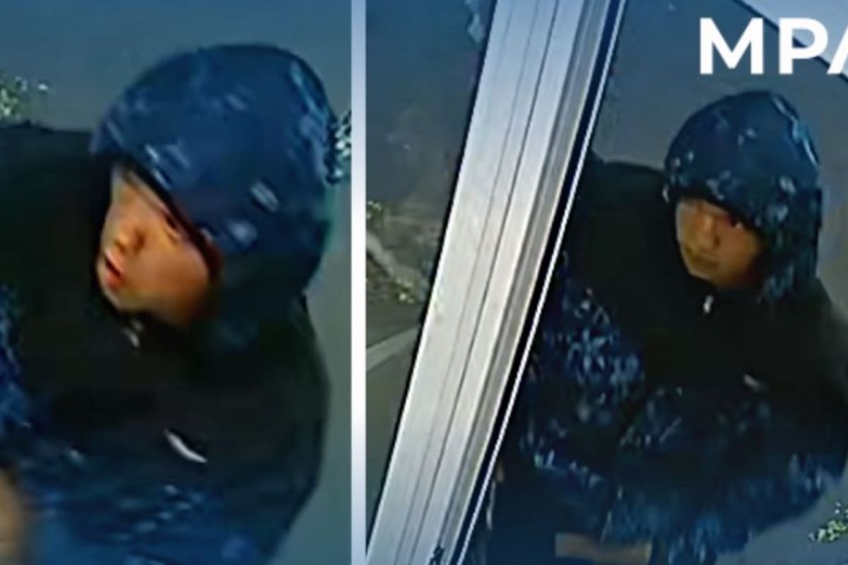 La foto difundida por la fiscalía para identificar al delincuente que asesino a Bruno Bussanich