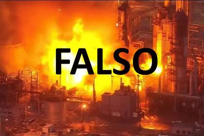 La foto falsa de la noticia en Bahía Blanca