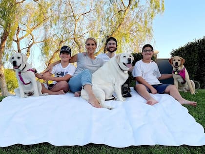 La foto familiar que compartió en su perfil
