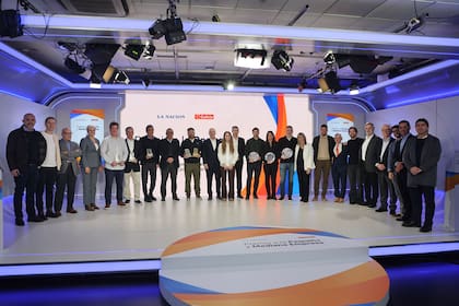 La foto final con todas las empresas pymes que quedaron ternadas en las categorías