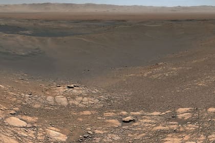 La foto fue tomada por el Rover Curiosity