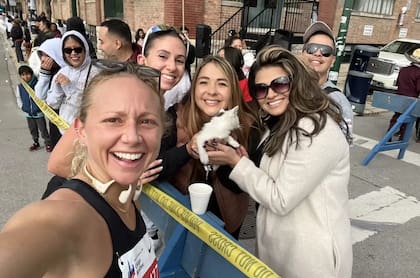 La foto grupal con la misión cumplida