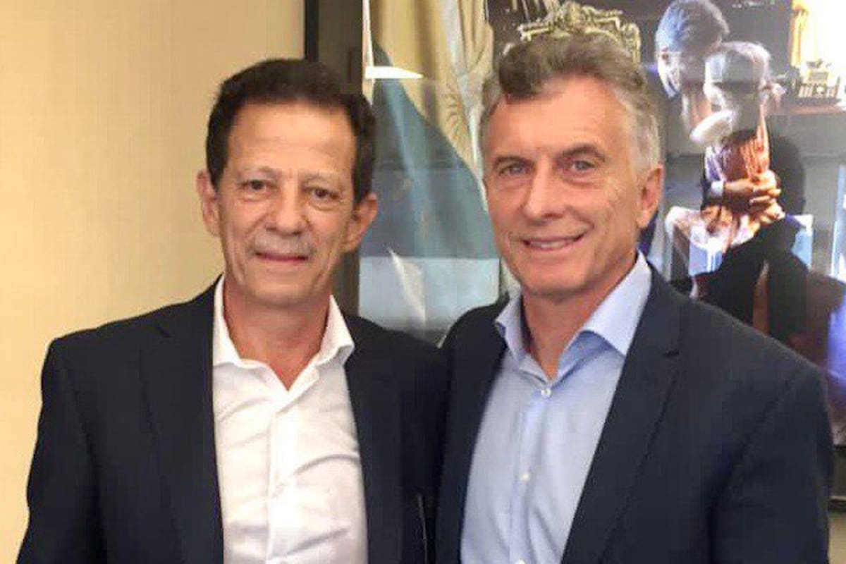 La foto junto a Julio Sahad que publicó Mauricio Macri
