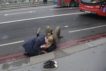 La foto más emblemática del atentado en Londres