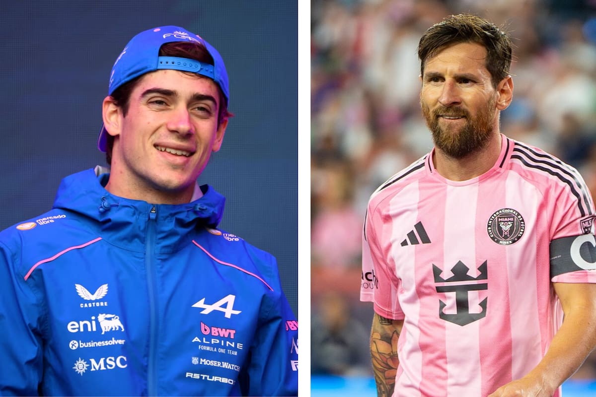 La foto más esperada: Franco Colapinto junto a Lionel Messi en Miami