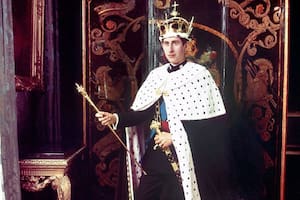 La foto oficial del Príncipe Carlos de Gales, en 1969