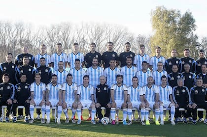 La selección argentina que jugó el Mundial 2014 y fue finalista
