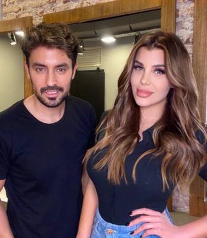 La foto original que la peluquería subió cinco horas antes que Charlotte Caniggia
