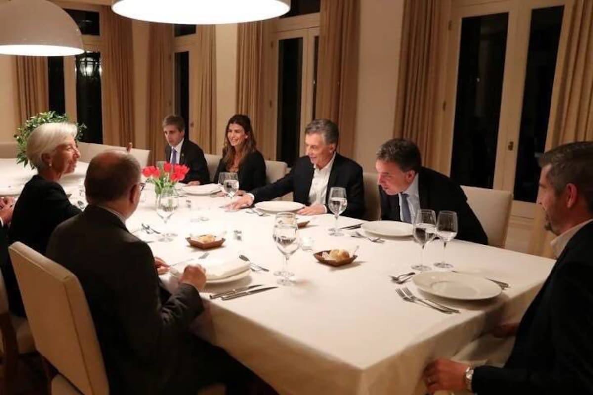 La foto que acompañó la publicación de la organización kirchnerista