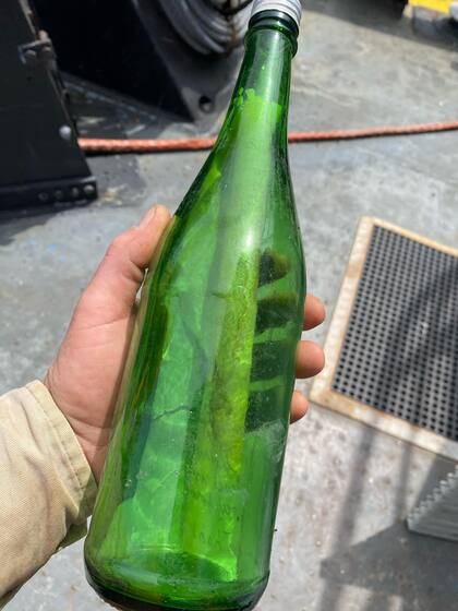 La foto que Billy compartió en la cuenta de Facebook Big River Shipbuilders