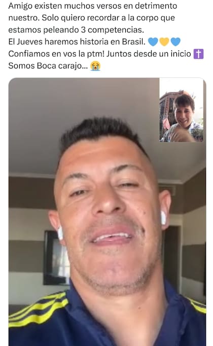 La foto que compartió Armas junto a Almirón y las declaraciones que deslizó