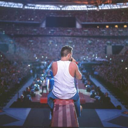 La foto que compartió Harry Styles de su amigo Liam Payne (Foto/Instagram: @harrystyles)