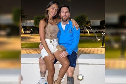 La foto que compartió Messi junto a Antonela Roccuzzo
