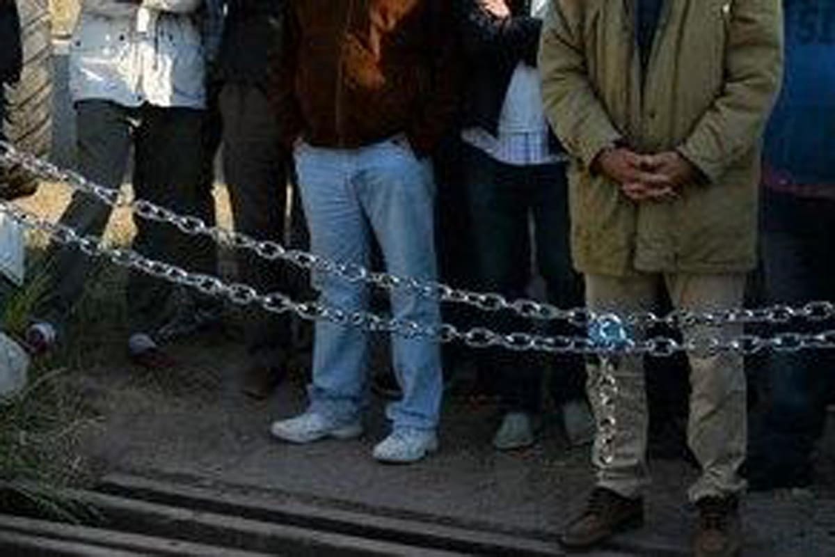 La foto que compartió Proyecto Artigas y Juan Grabois para denunciar a Luis Miguel Etchevehere