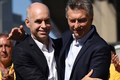 La foto que compartió Rodríguez Larreta para saludar a Macri