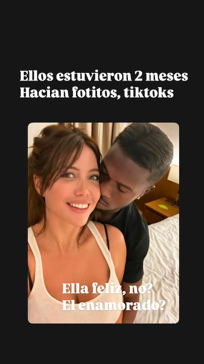 La foto que compartió Yanina Latorre en la que puede verse Wanda con Keita