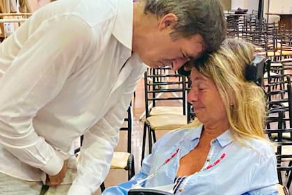 La foto que conmovió a todos los presentes.