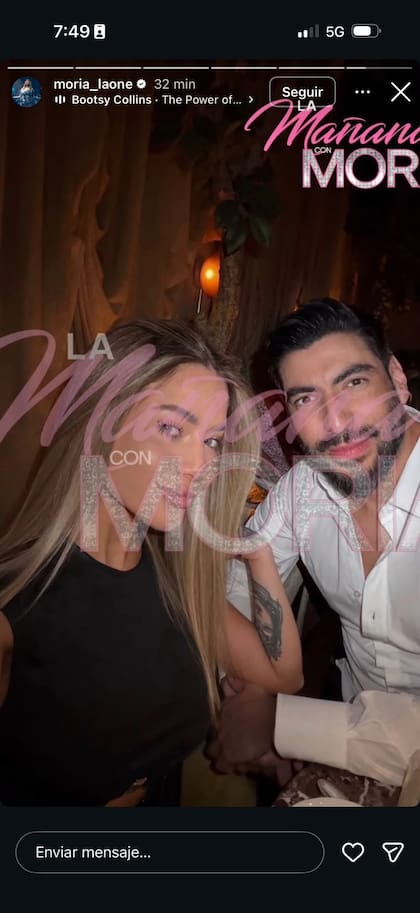 La foto que difundió Moria Casán desde sus redes sociales