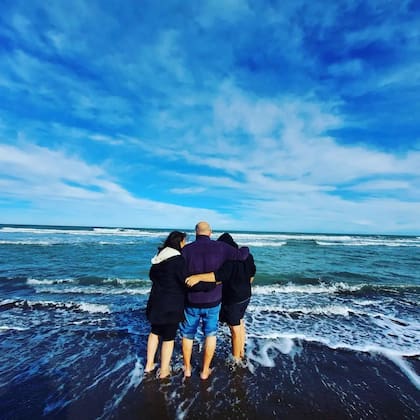 La foto que eligió Osvaldo Santoro para recordar a su esposa fallecida en esta última Nochebuena