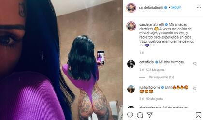 La foto que generó gran repercusión en las redes. Fuente: Instagram