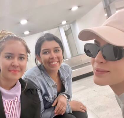 La foto que las fans consiguieron con Belinda