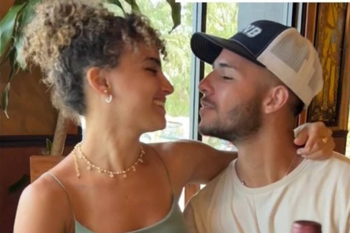 La foto que Macarena Hernández subió a Instagram para despedir a su novio Nahuel López