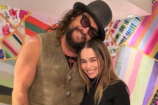 El reencuentro de Emilia Clarke y Jason Momoa que emocionó a los fans de Game of Thrones